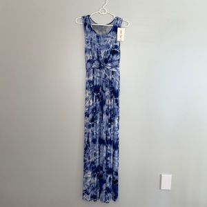 Latched Mama Sapphire Tie Dye Boardwalk Nursing Maxi Dress. Brand new with tag.